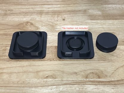 '17-25 Super Duty Magnetic Hitch Tube End Covers with AirTag/Tile Sticker/Cash Holder - Image 3